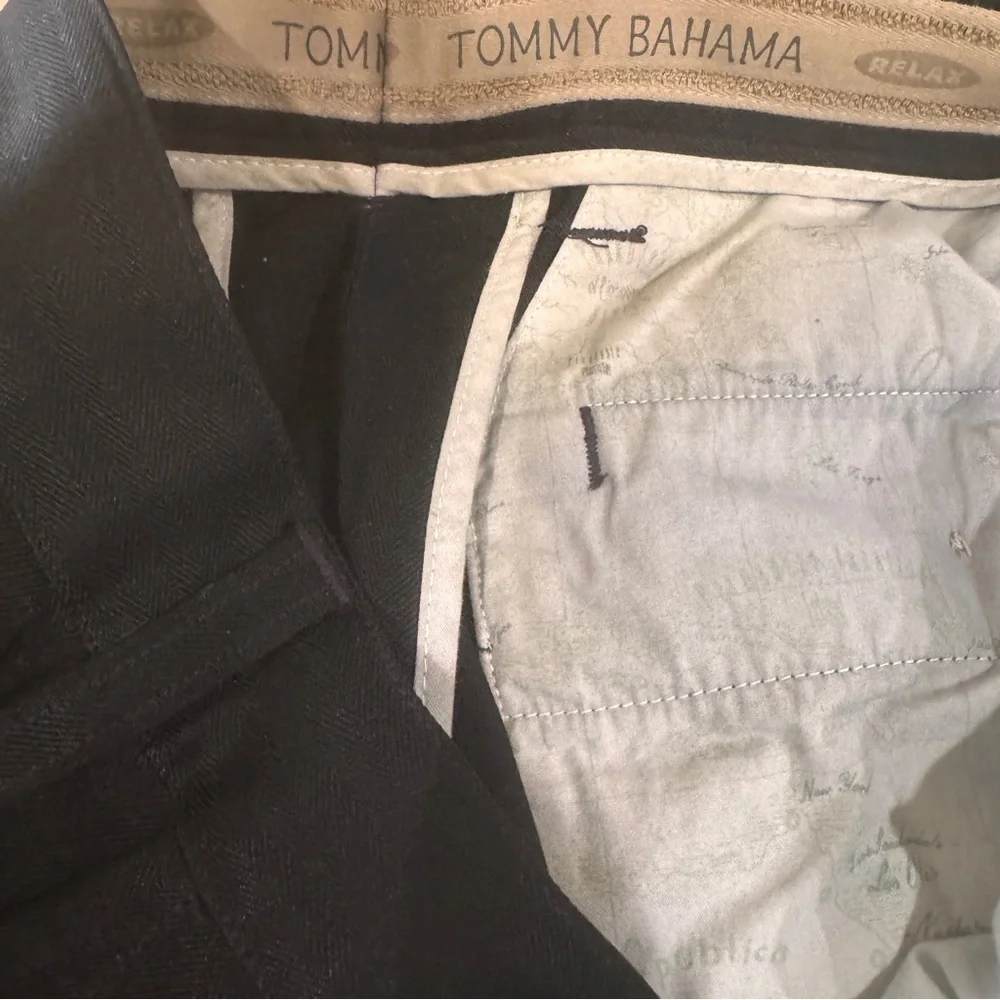 Vintage Tommy Bahama Men’s Silk Pleated pants 100% Quality silk‎ relaxed fit